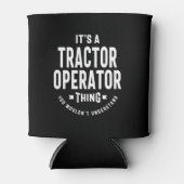 Taaktitel Tractor Operator Blikjeskoeler (Voorkant)