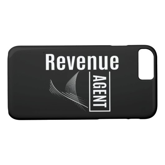 Taaktitel van agent van omzet Case-Mate iPhone case (Achterkant (Horizontaal))