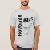 Taaktitel van agent van omzet t-shirt (Voorkant)
