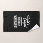 Taaktitel van kerntechnologie Cadeau Handdoek (Handdoek)