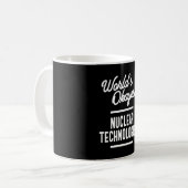 Taaktitel van kerntechnologie Cadeau Koffiemok (Voorkant links)