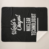 Taaktitel van kerntechnologie Cadeau Sherpa Deken (Voorkant (horizontaal))