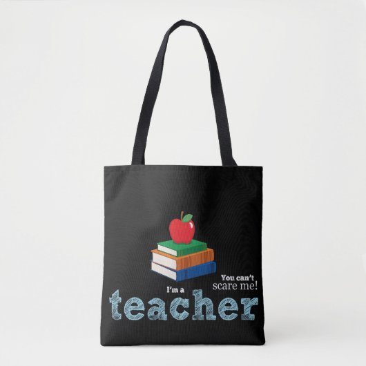 Taaktypografie van de leerling tote bag (Voorkant)
