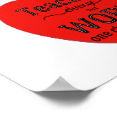 Taaktypografie van leraar citeert rode appel inspi poster (Hoek)