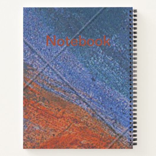 Taakzoekfunctie Tracker: loopbaanspiraalvormig Not Notitieboek (Achterkant)