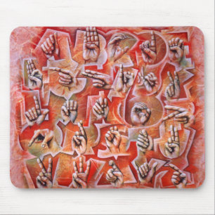 Taal alfabet 2-muispad muismat