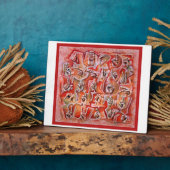 Taal alfabet 2 plaque fotoplaat (Zijkant)