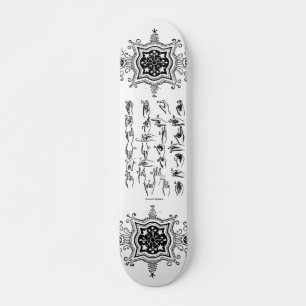 Taal alfabet skateboard