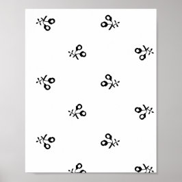 Taal, bergmist poster