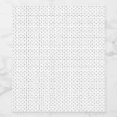 Taal, bergmist wijn etiket (Enkel label)