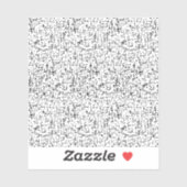 Taal Design Eleven Sticker (Vel)