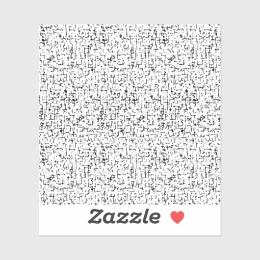 Taal Design Eleven Sticker (Vel)