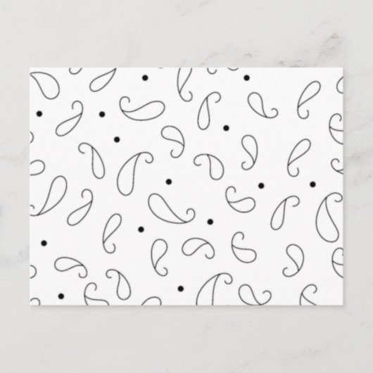 Taal, donkergrijs briefkaart (Voorkant)