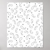 Taal, donkergrijs poster (Voorkant)