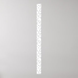 Taal, donkergrijs voetteken poster