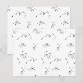 Taal, Dove Grey Briefkaart (Voorkant / Achterkant)