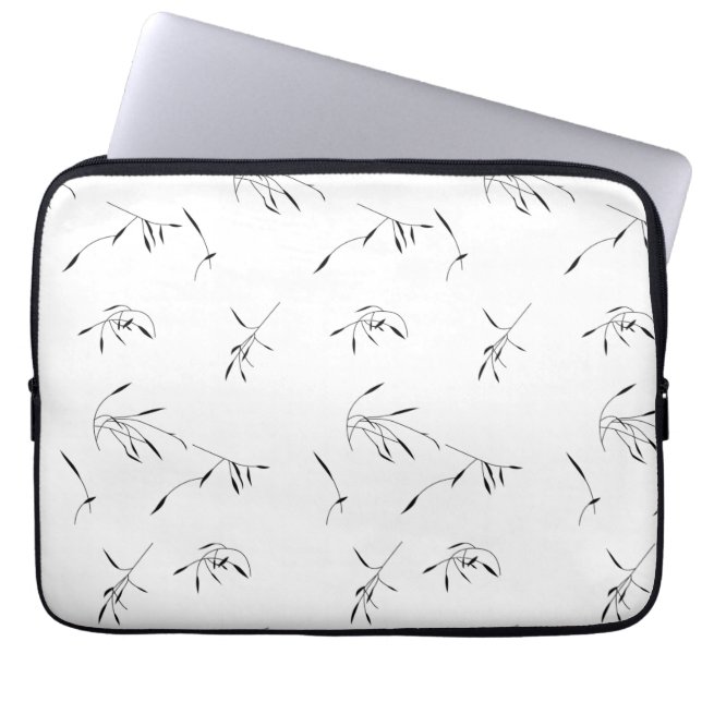 Taal, Dove Grey Electronics Bag Laptop Sleeve (Voorkant)