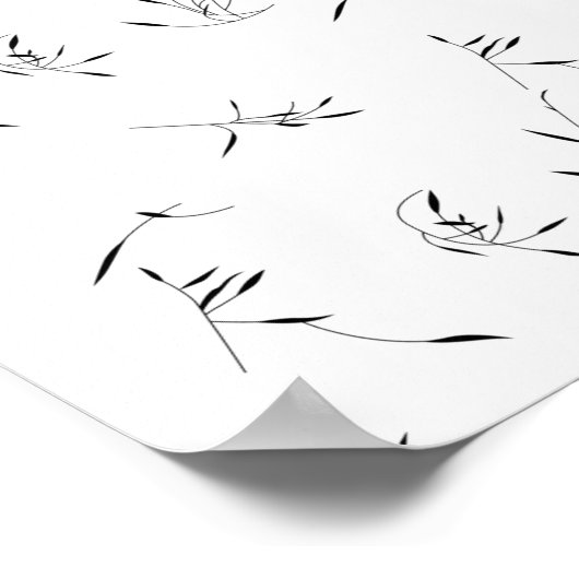 Taal, Dove Grey Poster (Hoek)