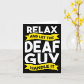 Taal Dovenbewustzijn Gehoorverlies En Gebarentaal  Kaart (Gele Bloem)