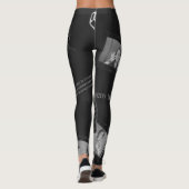Taal-fotogram Leggings (Achterkant)