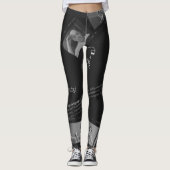 Taal-fotogram Leggings (Voorkant)