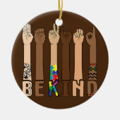 Taal-handboek met leerkrachten keramisch ornament (Voorkant)