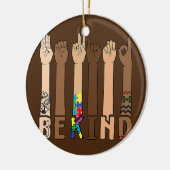 Taal-handboek met leerkrachten keramisch ornament (Links)