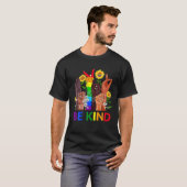 Taal-handboek met LGBTQ-homo's T-shirt (Voorkant volledig)
