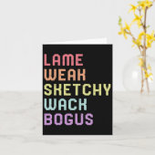 Taal Lame Weak ASL Slang T-shirt Deaf Awareness MO Kaart (Gele Bloem)