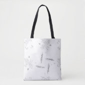 Taal, Lichtgrijs, Geiser Tote Bag (Voorkant)