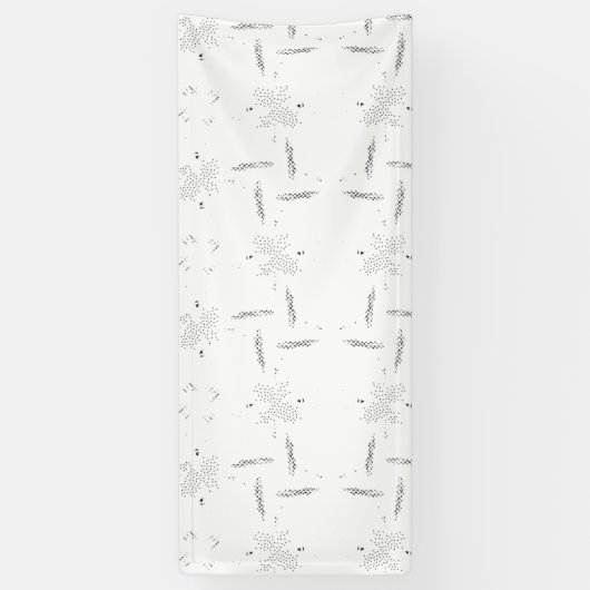 Taal, lichtgrijs, Geyser Banner (Verticaal)