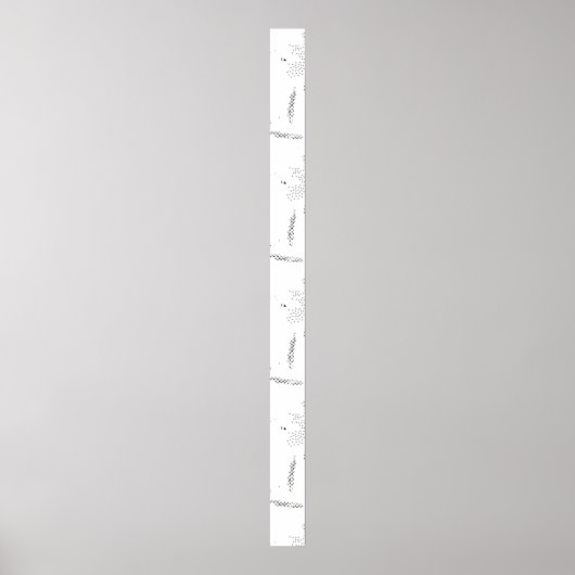 Taal, lichtgrijs, Geyser Pedestal Sign Poster (Voorkant)