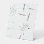 Taal, lichtgrijs, Geyser Pedestal Sign Reclamebord Met Voetstuk (Voorkant)