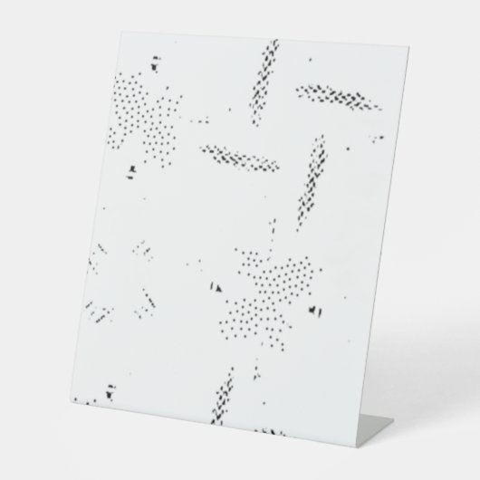 Taal, lichtgrijs, Geyser Pedestal Sign Reclamebord Met Voetstuk (Voorkant)