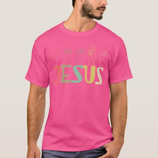 Taal ondertekenen t-shirt (Voorkant)