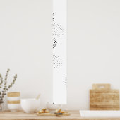 Taal, Sneeuwduin Voetstuk Bord Poster (Keuken)