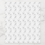 Taal, Sneeuwduinen Wijn Etiket (Enkel label)