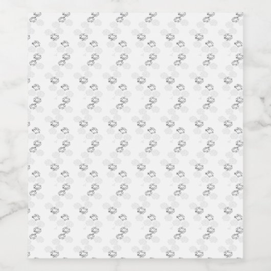 Taal, Sneeuwjacht Wijn Etiket (Enkel label)