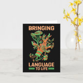 Taal tot leven Amerikaanse gebarentaal Kaart (Gele Bloem)