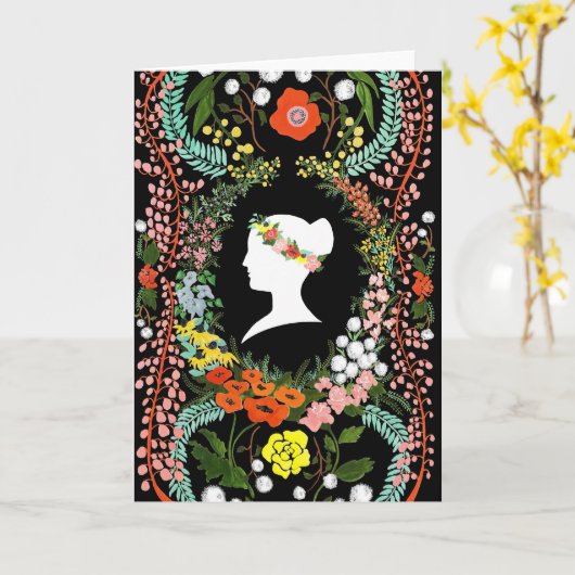 Taal van Bloemen Kaart (Gele Bloem)