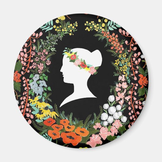 Taal van Bloemen Magneet (Voorkant)