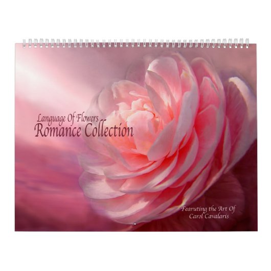 Taal van bloemen - Romance Collectie kalender (Hoes)