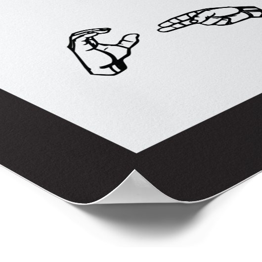 Taal van chiropractische aanpassingen poster (Hoek)