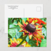 Taal van de Bloemen de Rudbeckia Briefkaart (Voorkant / Achterkant)