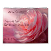 Taal van de bloemen - Romance kalender 2012 (Hoes)