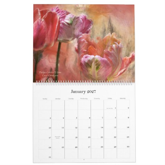 Taal van de bloemen - Romance kalender 2012 (Jan 2027)
