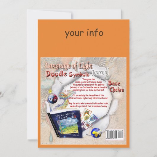 Taal van de lichte workshop kaart (Achterkant)