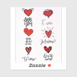 Taal van de Liefde  Sticker