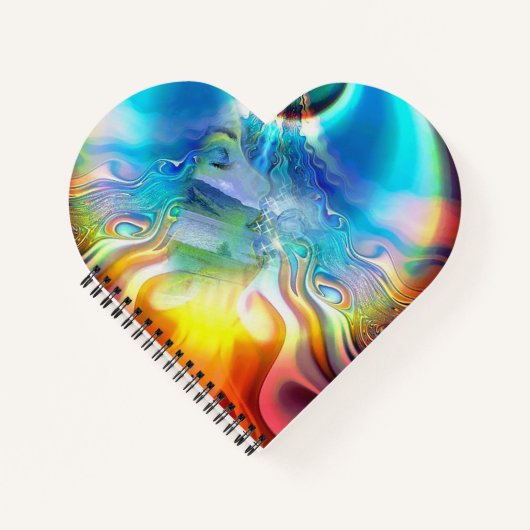 Taal van de Light Base Chakra-symbolen Notitieboek (Voorkant)