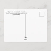 Taal van het Briefkaart "Flowers Bachelor Button" (Achterkant)